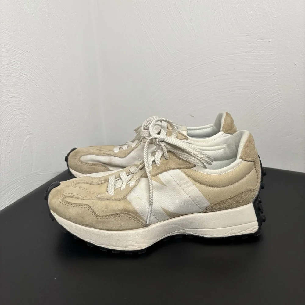 New Balance 327 Incense Turtledove Men's 5 W 6.5‎ Shoes Beige Sneakers U327LD